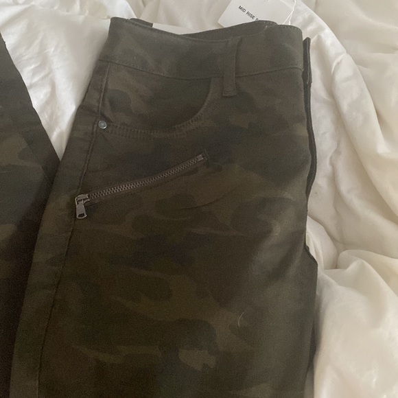 Zara Camo skinny Biker Jeans - Picture 3 of 7